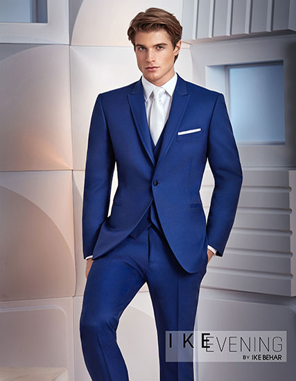 Diamond Bright Blue Suit